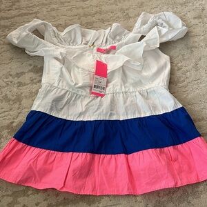 Brand new! Lily Pulitzer (6) Emie Ruffle Top